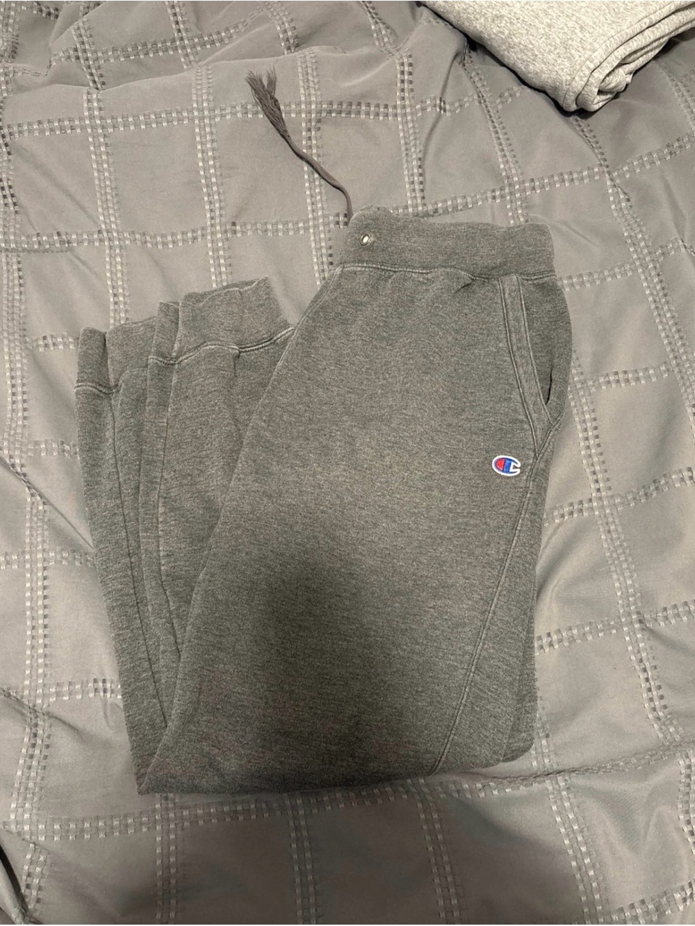 Champion Gray Logo Joggers
